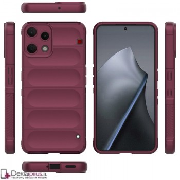 Magic Shield guminis dėklas su kameros apsauga - bordo spalvos (Nothing Phone 3A Lite) Magic Shield guminis dėklas su kameros apsauga - bordo spalvos (Nothing Phone 3A Lite)